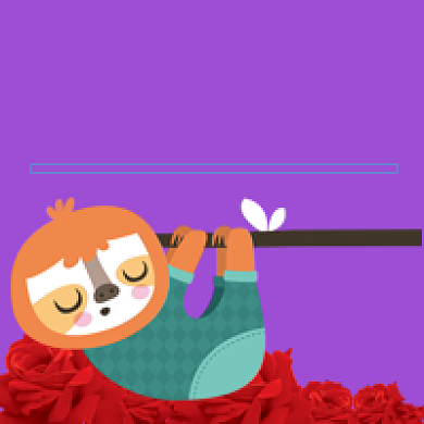 简约手绘卡通主播招募公众号次图背景