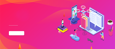 红色卡通教育公众号首图背景