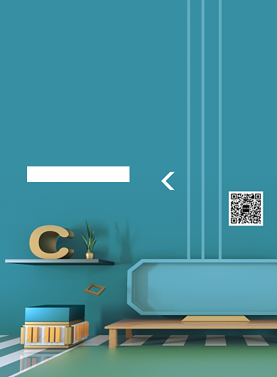 文艺清新装修家装促销海报背景