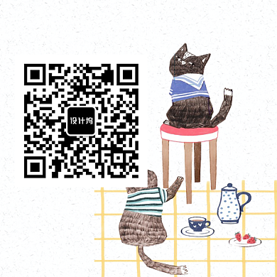 宠物生活馆二维码背景