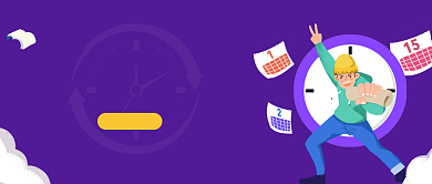 高考倒计时插画微信公众号首图背景