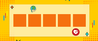 国际慈善日扁平化首图背景