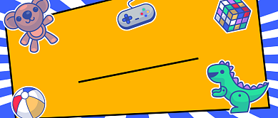 玩具类双十二促销活动微信封面首图背景