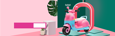 母婴玩具海报banner背景