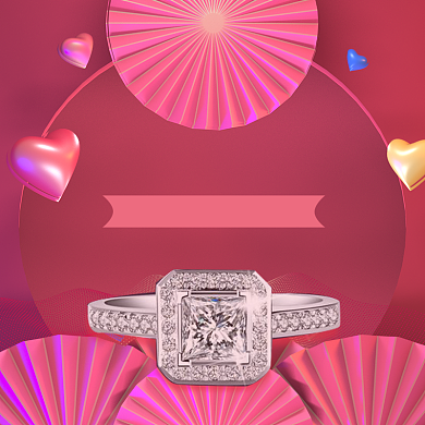 七夕情人节特惠淘宝主图直通车模板背景