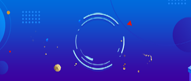 大数据蓝色创意智能公众号首图背景