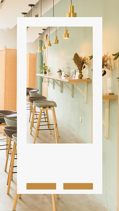 简约摄影小清新家居家具促销手机海报背景