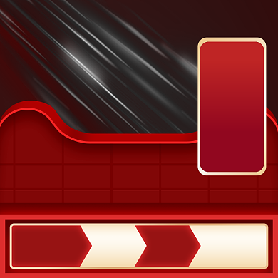 红色化妆美容电商直通车背景