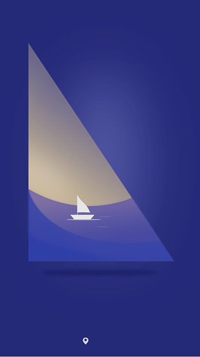 创意原创插画设计招聘手机海报背景