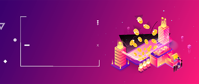 红色创意科技公众号图背景