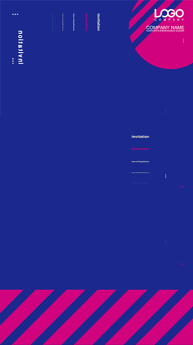 邀请函手机海报背景