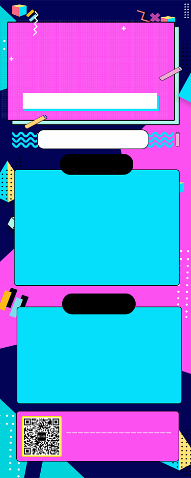 招聘设计师长图海报背景