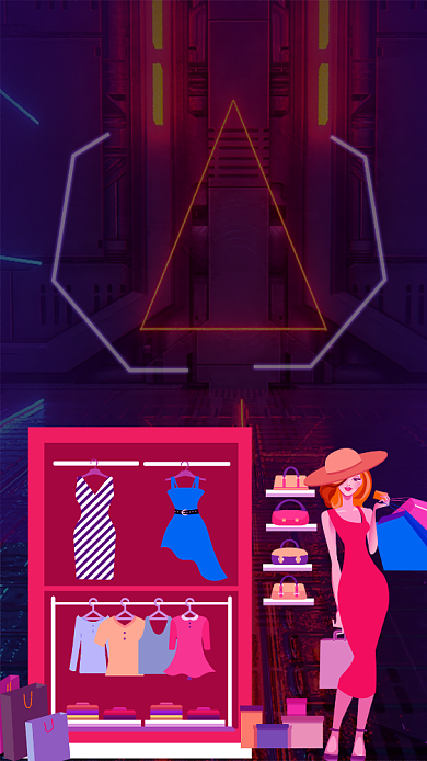 双十一全场五折优惠手机宣传海报背景