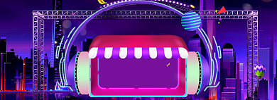 淘抢购海报banner模版背景