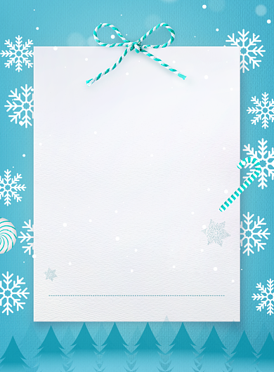 简约喜迎双旦双节狂欢促销宣传海报背景