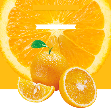 赣南脐橙橙色橙子淘宝直通车图片背景