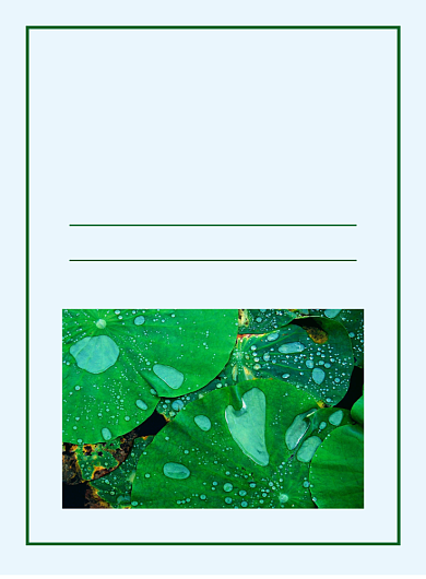 创意大暑印刷海报背景