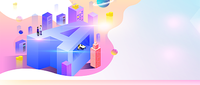 AI智能时代科技感公众号首图背景