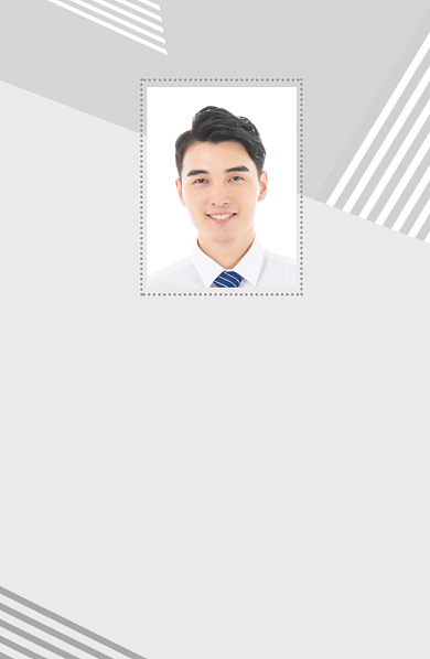 灰色商务工作证背景