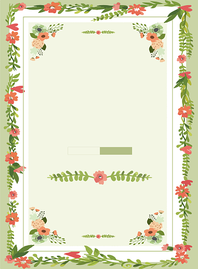 鲜花坊创意印刷海报背景