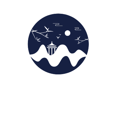 高雅蓝色logo设计背景