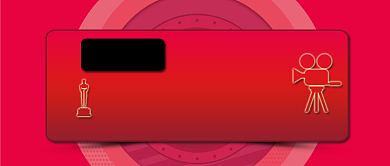 创意红色时尚戛纳电影节微信公众号素材图片背景