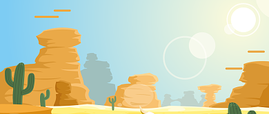 戈壁沙漠旅游首图背景