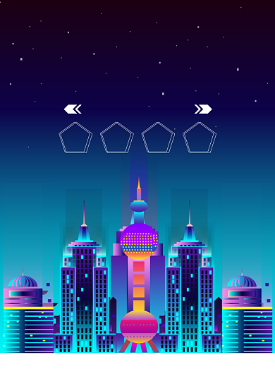 渐变大气智慧新城市广告印刷海报模板背景