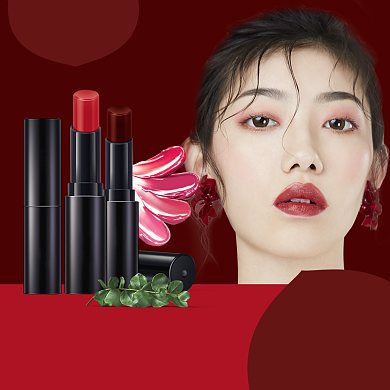 口红直通车背景