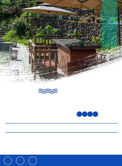 简约民宿旅行旅店乡村旅游宣传海报背景