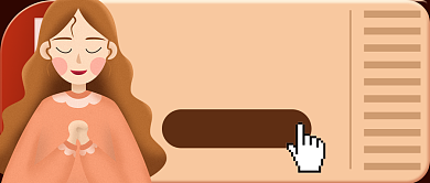 暖色温馨感谢信等你签收公众号首图背景