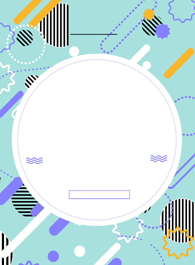 创意时尚抽象秋季促销宣传海报背景