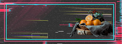 新鲜水果折扣专场淘宝banner背景