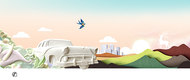 简约清新房产公众号首图背景