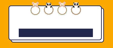 撞色卡通新一轮冷空气来了公众号首图背景