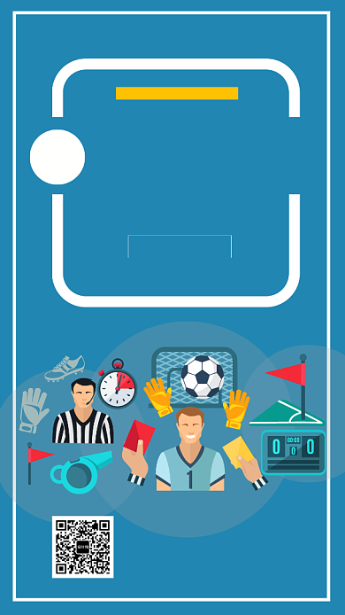 足球训练营海报背景