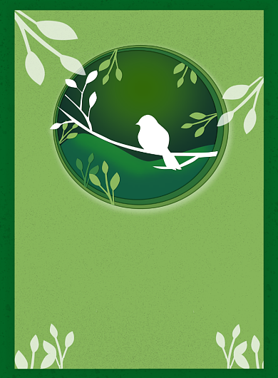 低碳环保绿色简约保护环境宣传印刷海报背景