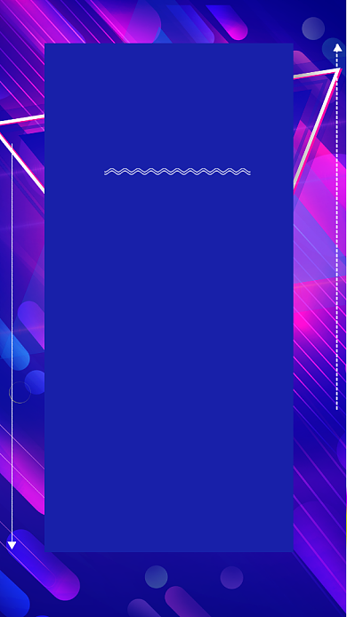 蓝色流行风双十二销售战报手机海报背景