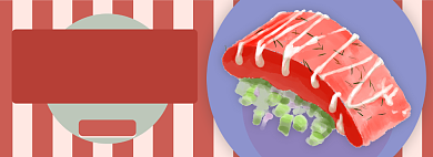 冬日生鲜电商淘宝banner图背景