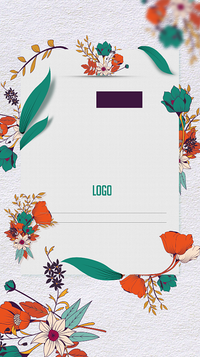 通用简约创意招聘缺人海报背景