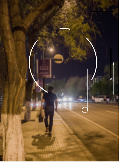 简约励志承担责任印刷海报背景