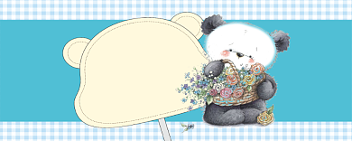 绿色卡通代金券背景