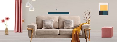 简约生活沙发banner背景
