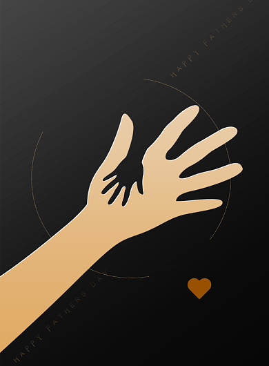 黑金时尚关爱留守儿童公益印刷海报背景