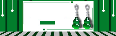 直播精品玉石banner背景