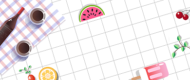 简约生鲜超市开店公众号首图背景