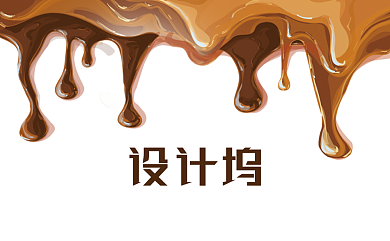 巧克力咖啡美食名片背景