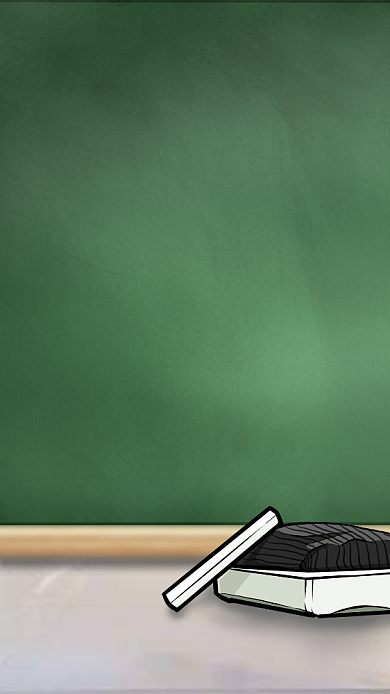 创意黑板通知同学会邀请函背景