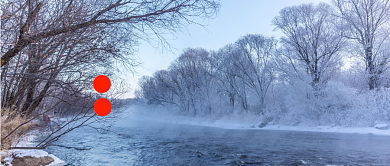 小寒二十四节气公众号首图背景