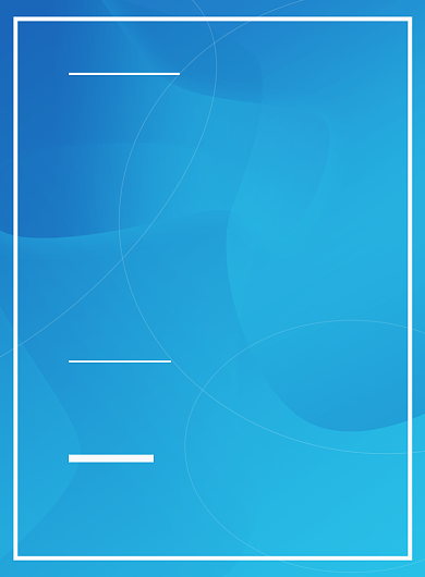 蓝色大气招生简章印刷海报背景